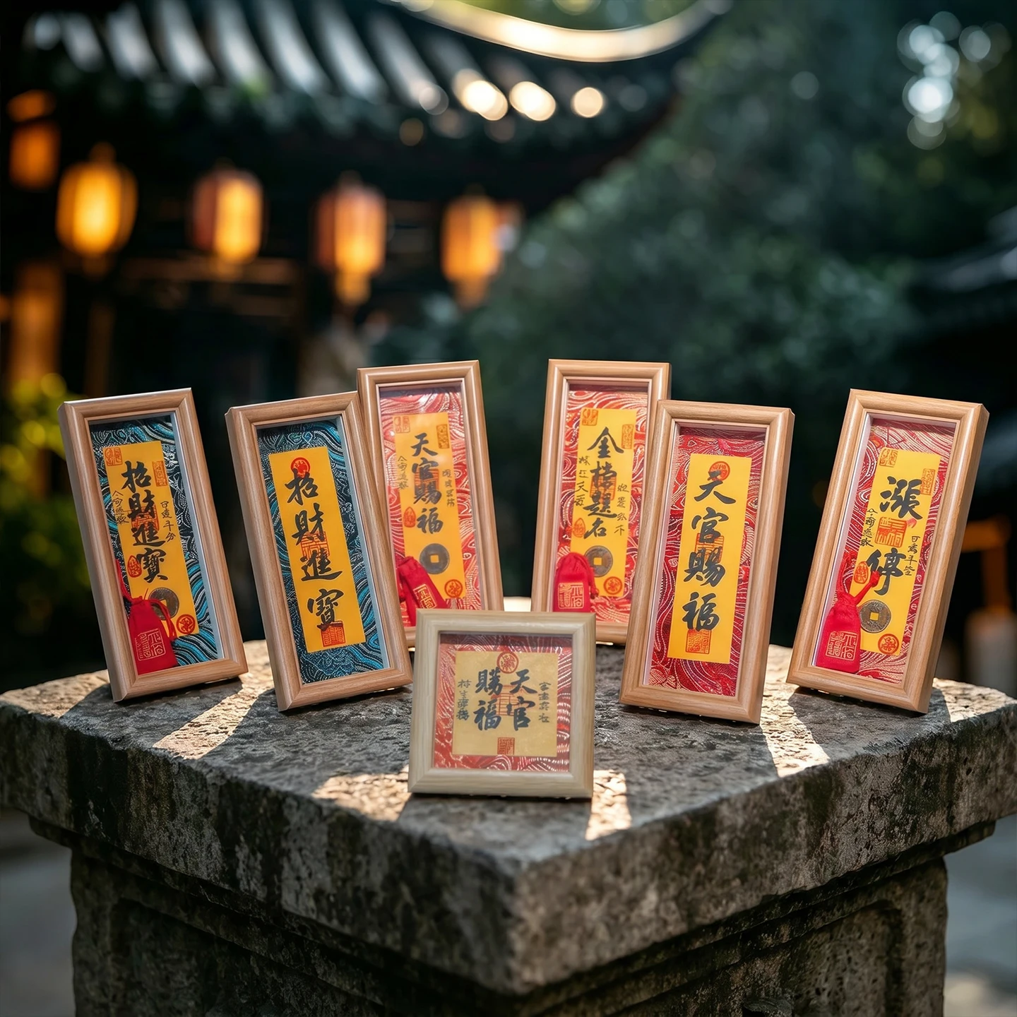 Exito-en-la-costa-adorno-de-moneda-de-piedra-roja-de-zhu-sandie-jun-para-estudiantes-regalo-de-examen-decoracion-tradicional-china