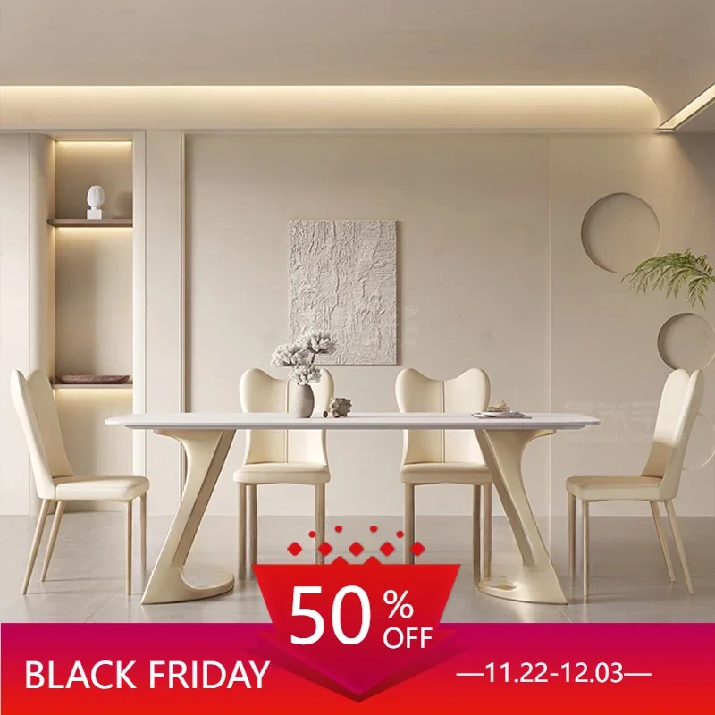 

Multifunction Home Furniture Elegant Dining Tables Multifunction Table Dinning Sets Extendable Modern Room Bwrdd Home Restaurant