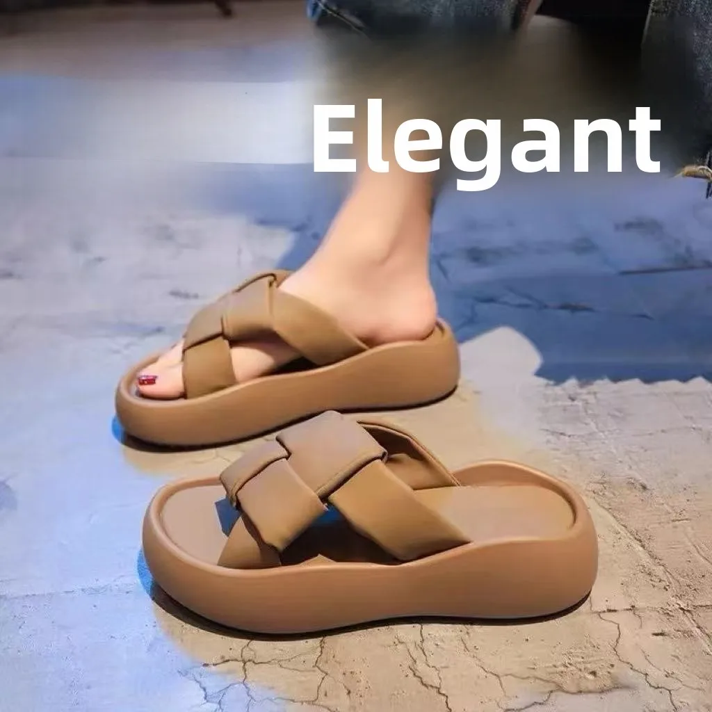 

Ladies Summer Thick Bottom Anti-Slip Odor Resistant Home Bathroom Couples Slippers Comfortable Fashionable Recommended Slippers