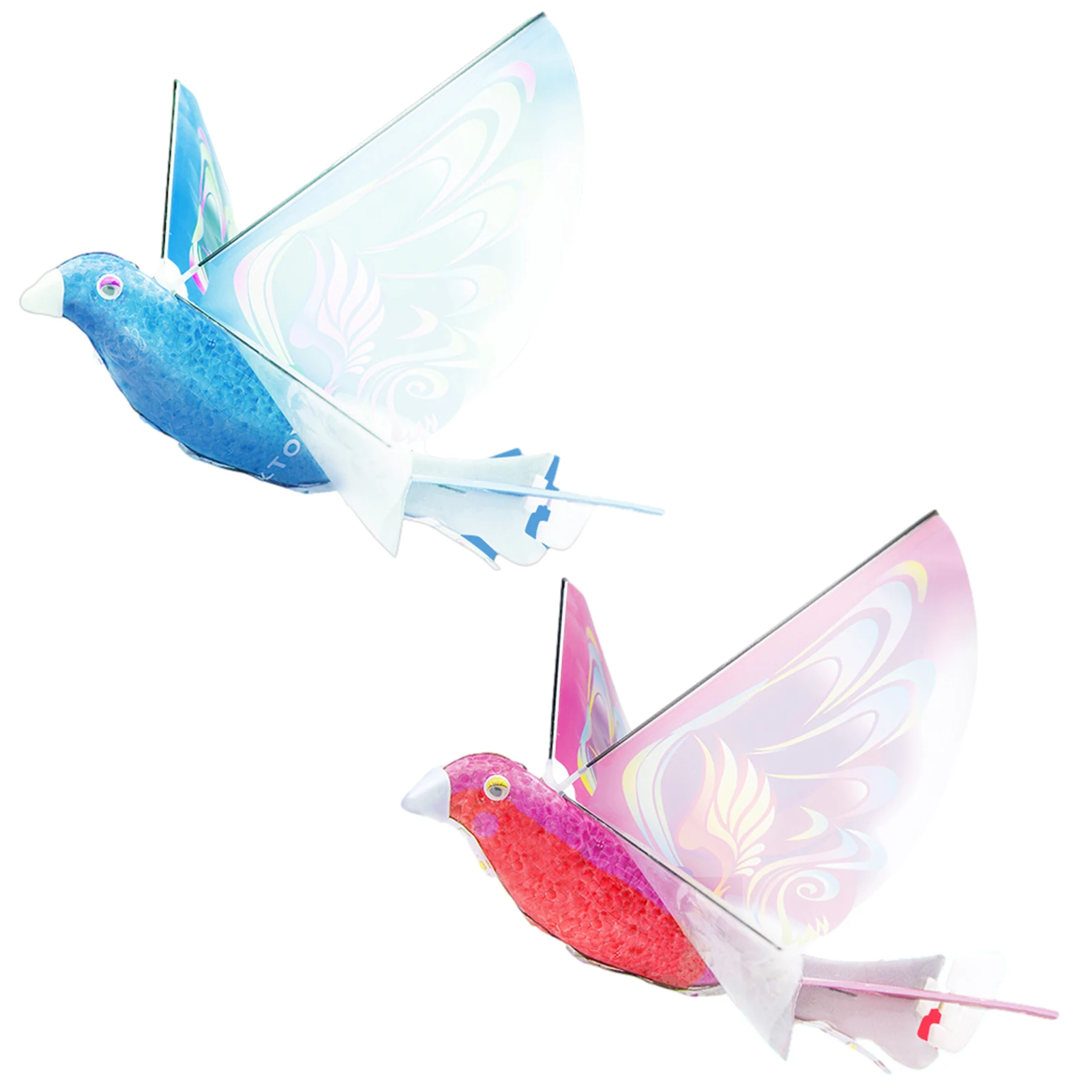 Mini RC Flying Bird Bionic Birds Toys With Control String Flying Bird Toy Indoor Outdoor Small Flying Toys For Kids Boys Girls