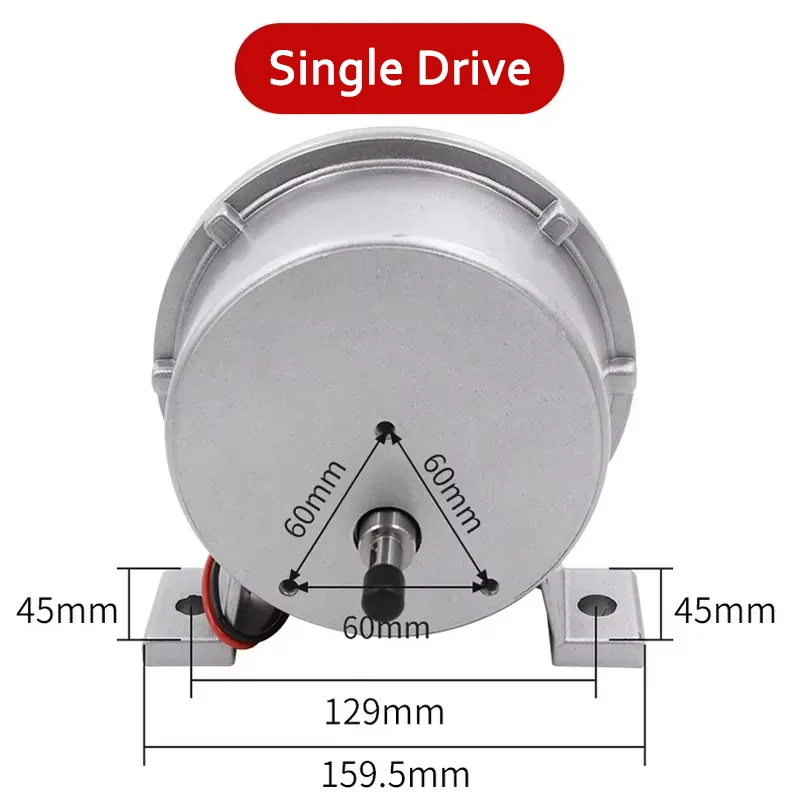 Wire Feeder Drive Motor CO2 Welding Wire Feeder Motor 24V 18.3V Single Drive