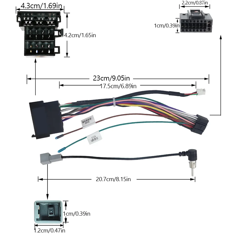 Car Android Radio Stereo Harness Canbus Decoder For Kia Ceed RIO Hyundai Tucson Sonata Veracruz IX55 I10 Grand I10 I20 I30