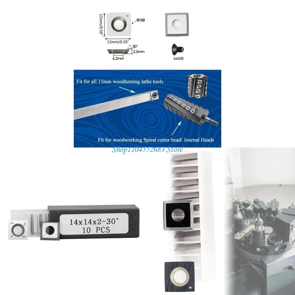 

Y6GD Inserts Cutter for Surfacing Helical Planer Heads and Hand
