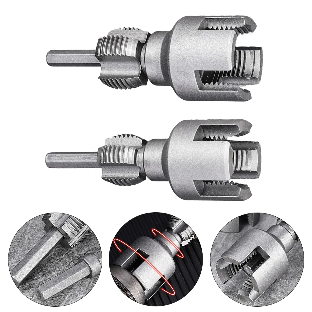 Water Pipe Threader 20/25MM 4/ 6-point Tapping Tools Internal Thread External Thread Integrated Die Water Pipe Accessories