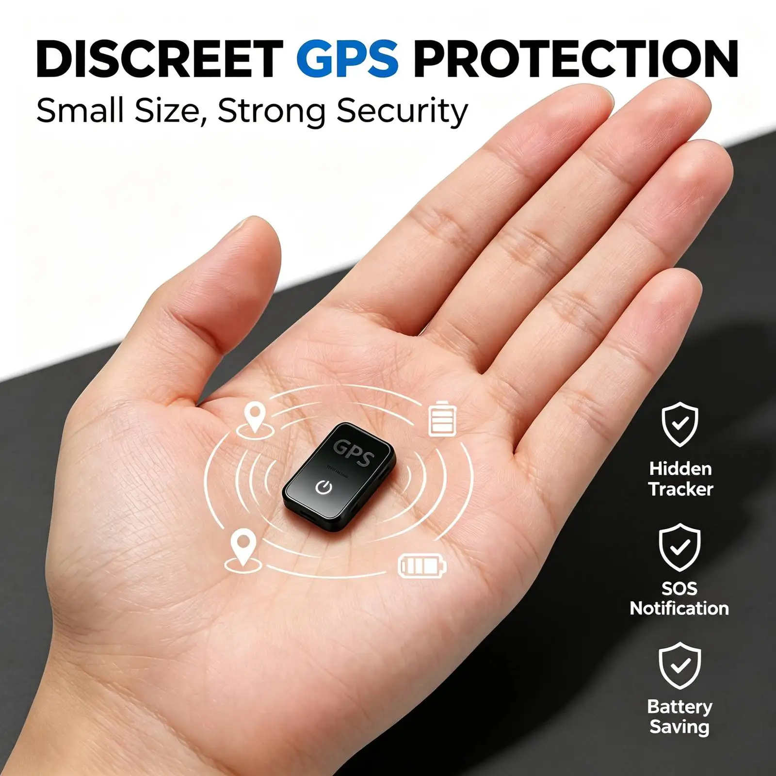 Y14 Mini GPS Tracker, Hidden Real‑Time GPS Locator with Geo‑Fence Alert, Long Standby Battery, Magnetic Discreet Tracking Device, Anti‑Theft GPS Tracker for Vehicles Car Motorcycle Truck Assets Monitoring