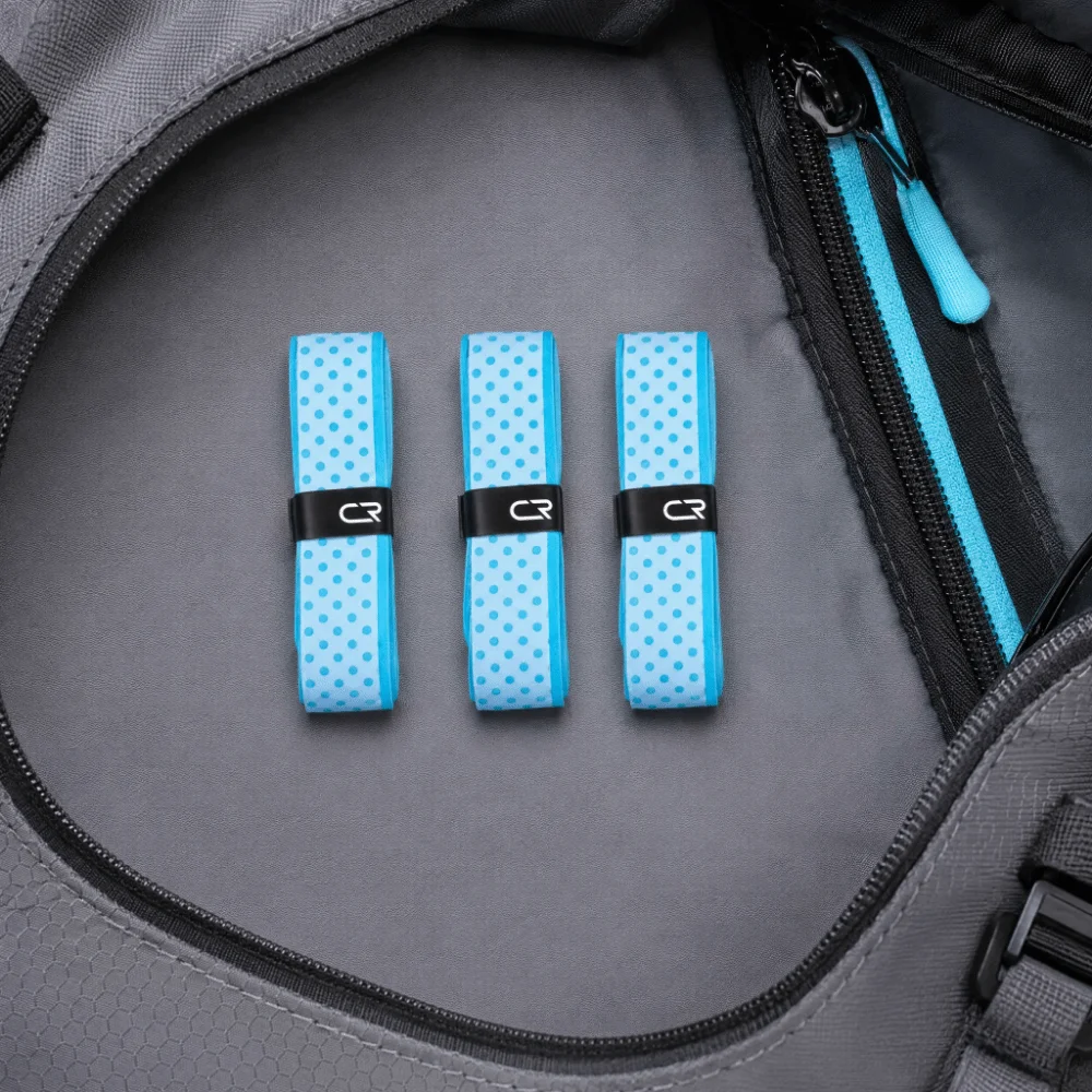 3pcs Thick Overgrip Tennis Racket Grip Tape Handle Grip Band Sweat Absorbing Badminton Racket Grip Tape Non-Slip Surface