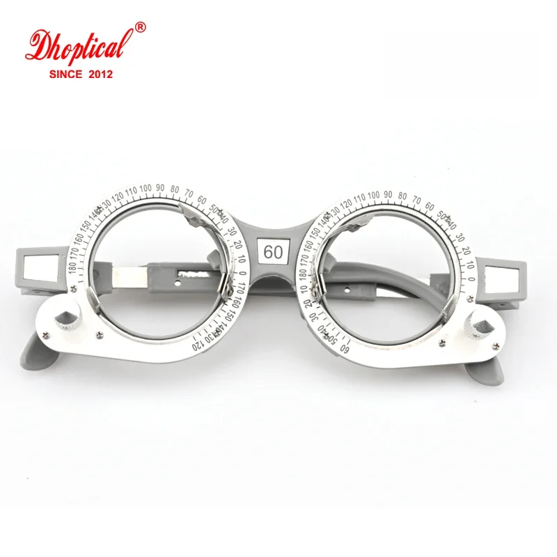 Trial Frame Optometry Frame, Professional Trial Lens Frame Adjustable Leg for Opticians Shop