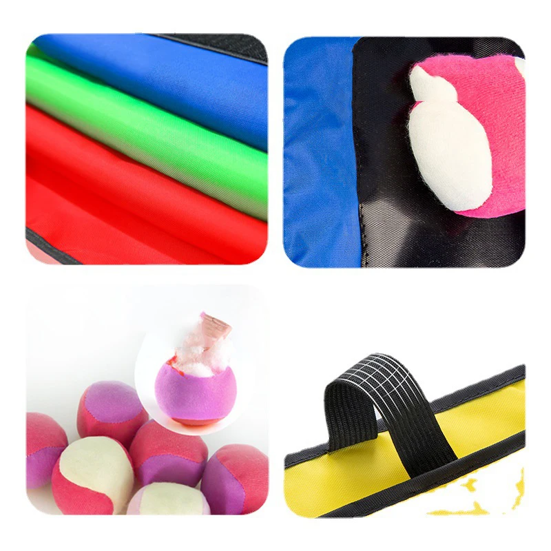 เสื้อกั๊กของเล่นกีฬากลางแจ้งสำหรับเด็กเสื้อกั๊กผ้าเจอร์ซี่เหนียวลูกบอลเหนียวสำหรับออกกำลังแบบโต้ตอบสำหรับเด็กของขวัญ