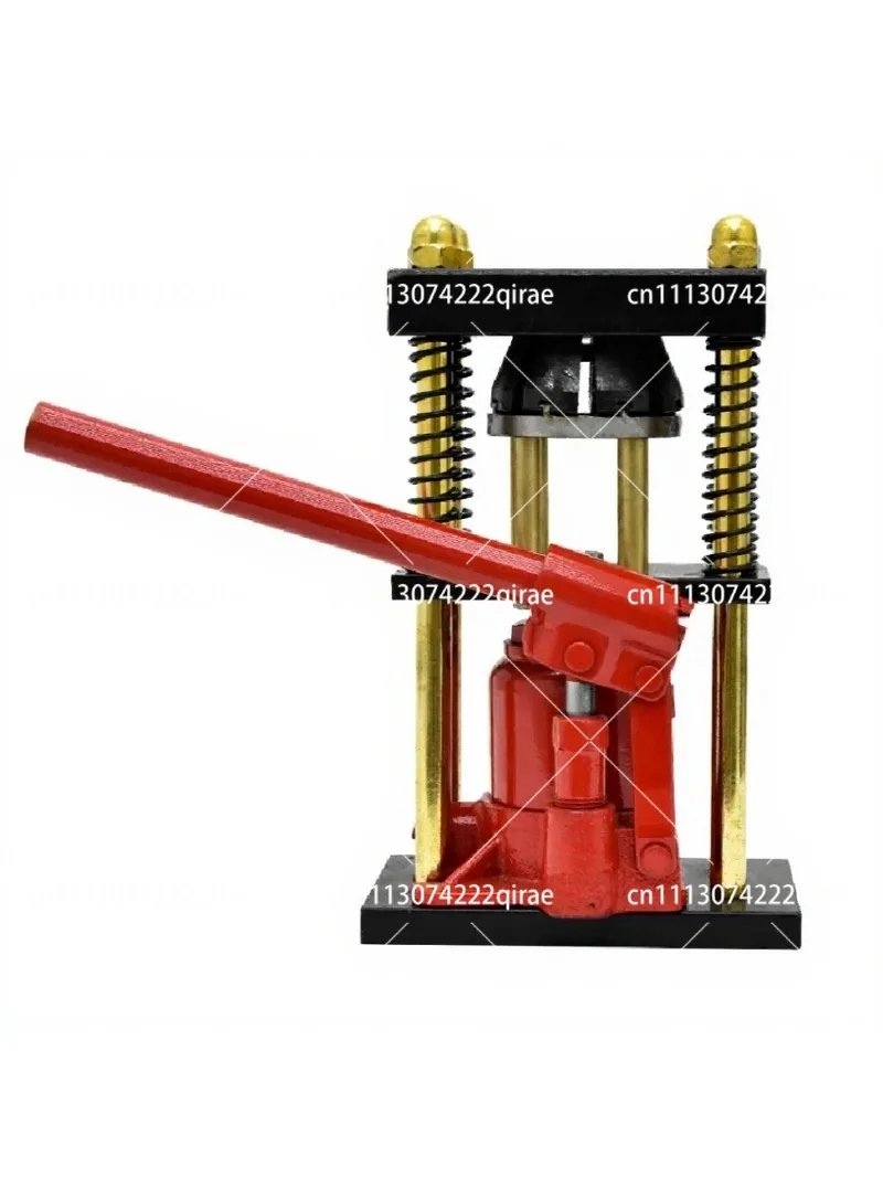 D-Type 8-Tooth Hand Hose Crimper Benchtop Hydraulic Tube Crimping Tool 12-20mm High Pressure Clamp