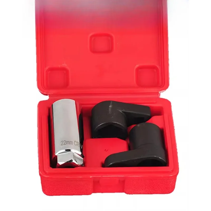5pcs Oxygen Sensor Wrench Kit Thread Chaser Tool Fit for Auto O2 Socket Removal Install Offset Vacuum  New