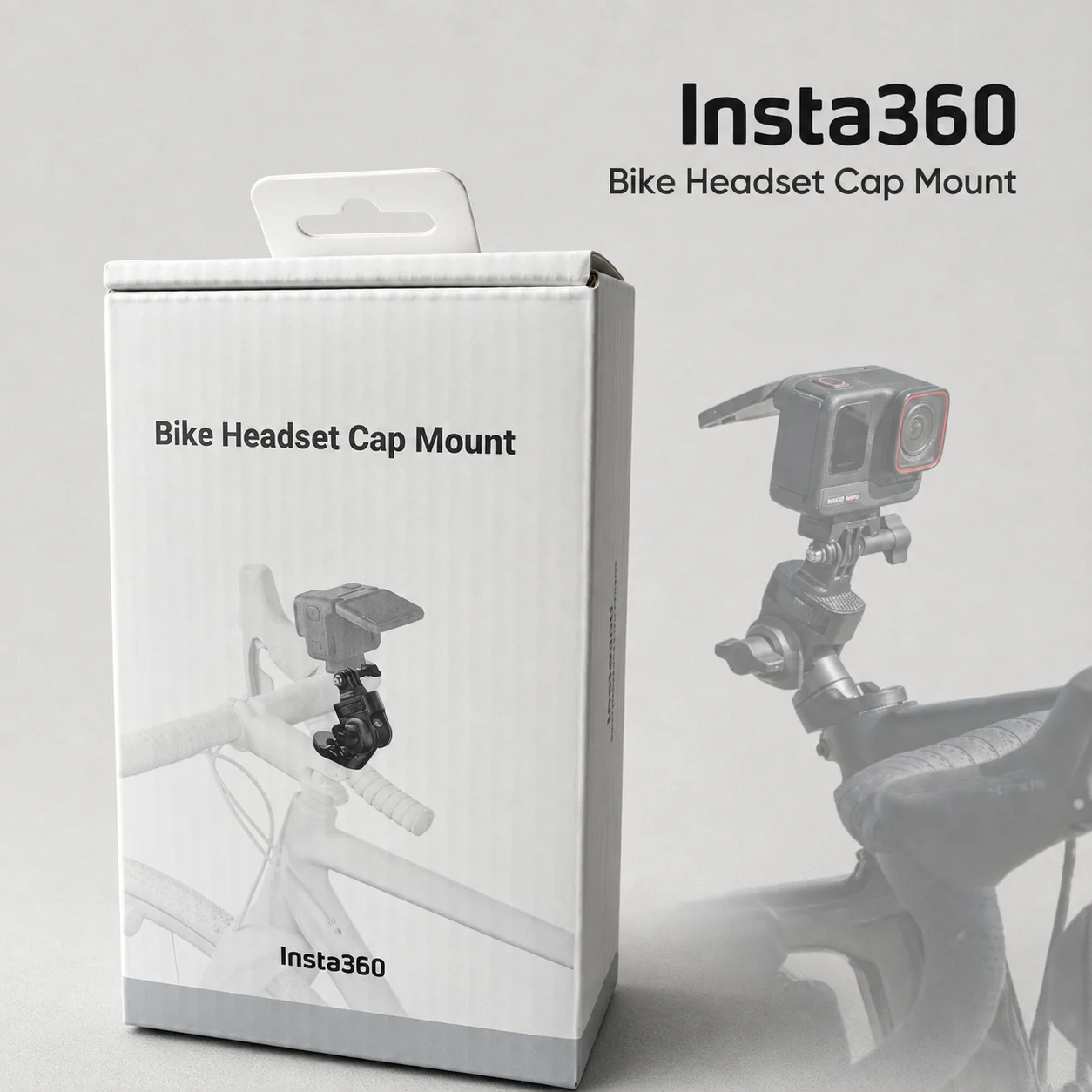 Riding POV Shooting Bike Headset Cap Mount 28.6mm Camera Holder for Insta360 X6 X4 Air X5 GO Ultra Ace Pro 2 Cycling Gear