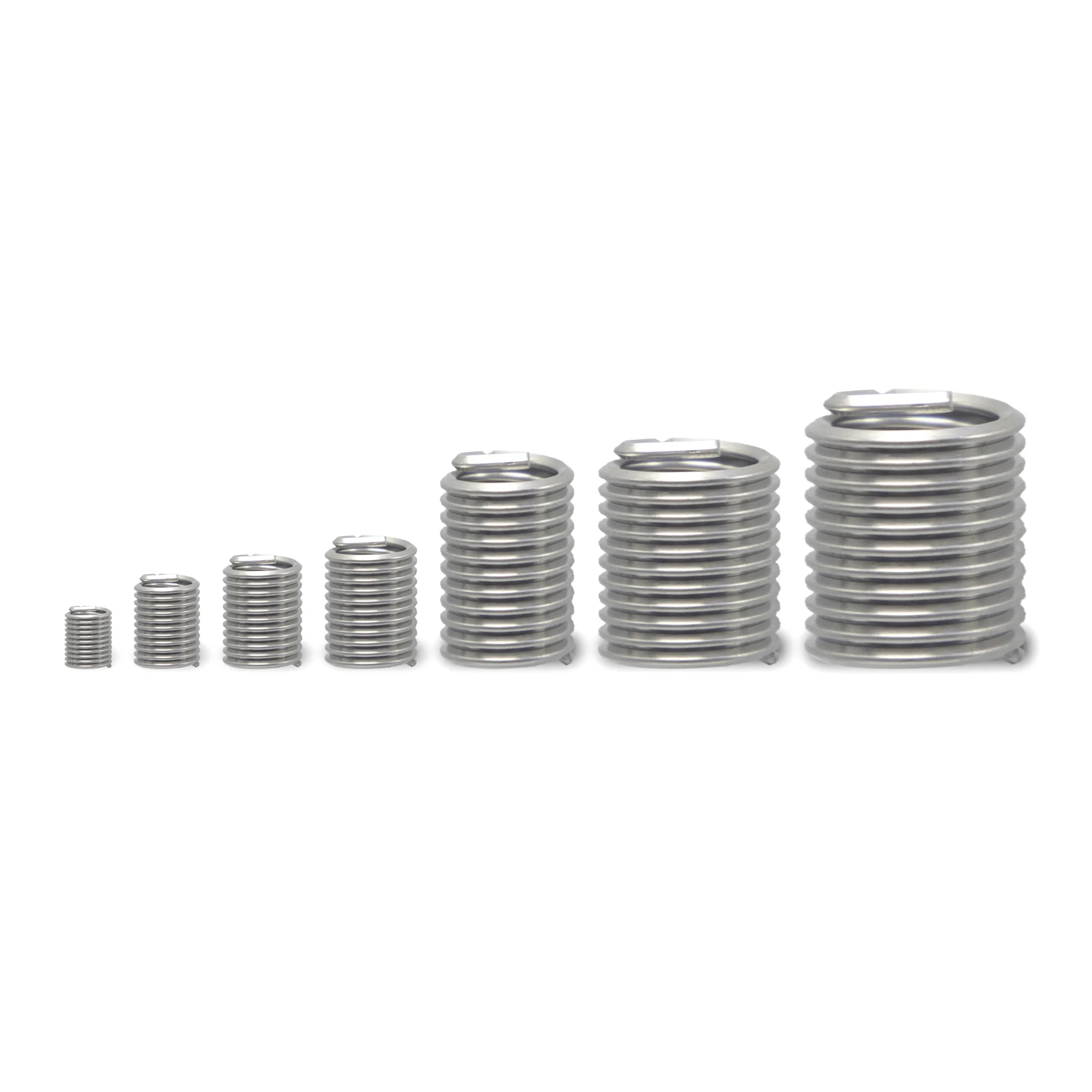60 قطعة M3-M12 304 طقم إصلاح إدراج خيط أسلاك الفولاذ المقاوم للصدأ-مجموعة أدوات الأجهزة سهلة التركيب