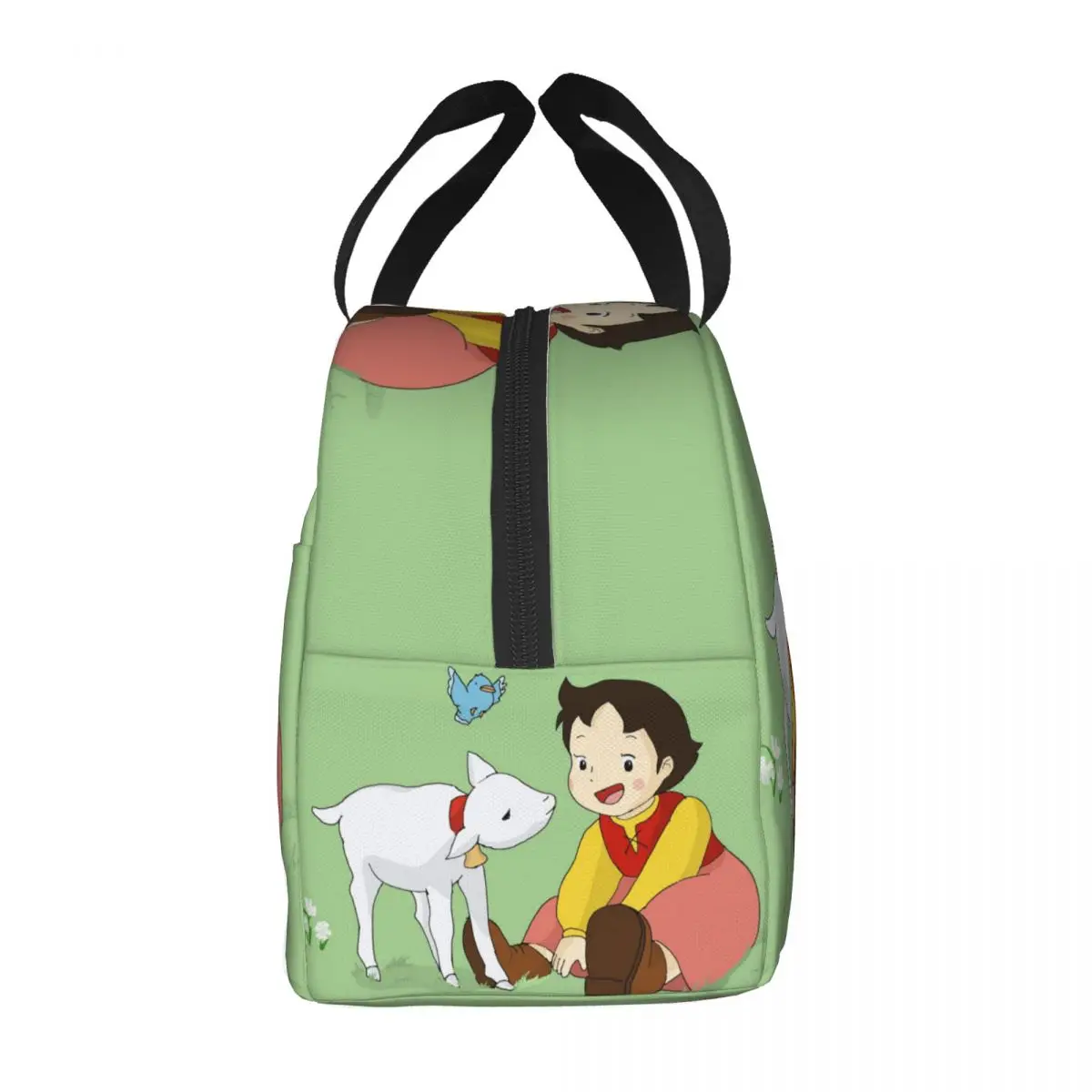 Heidi And Litle Goat Thermal Insulated Lunch Bags Women Resuable Lunch Tote for Kids School Children Storage Food Bento Box