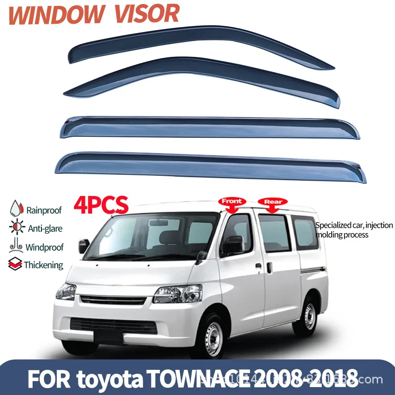 

Подходит для FAW TOYOTA TOYOTA TOWNACE, автомобильный солнечный и дождевик, оконный щиток от дождя, защита от дождя, дефлектор бокового окна