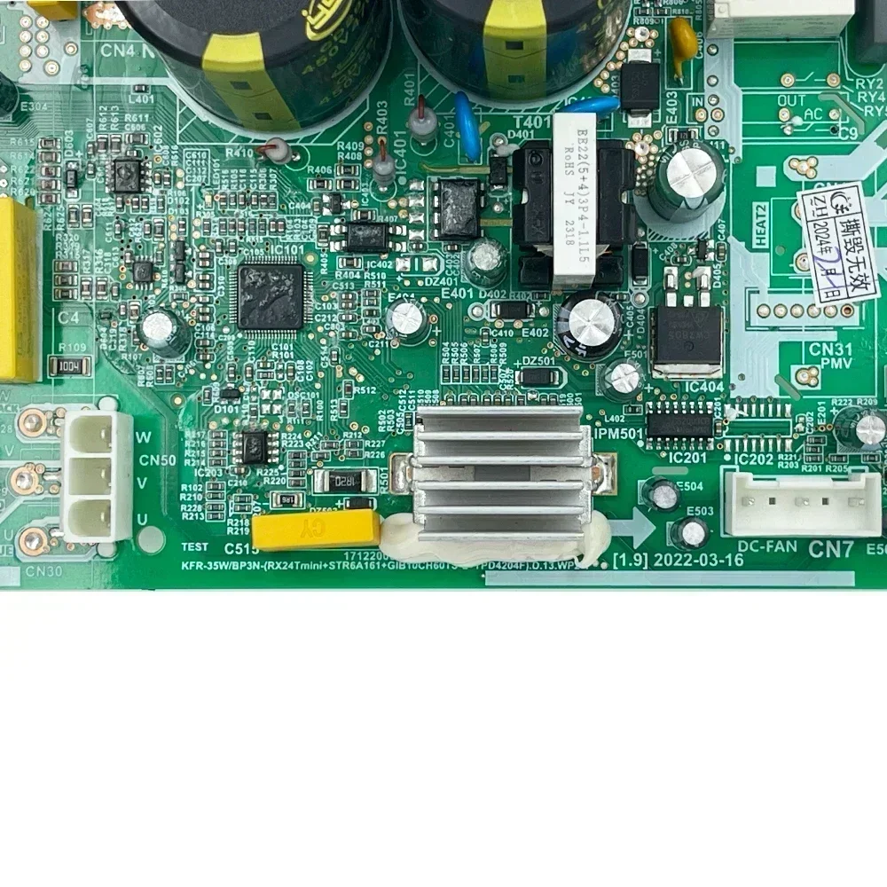 KFR-35W/BP3N-(RX24Tmini+STR6A161+GIB10CH60TS-L+TPD4204F).D.13.WP2-1 17122000048121 Control Board For Midea Air Conditioner