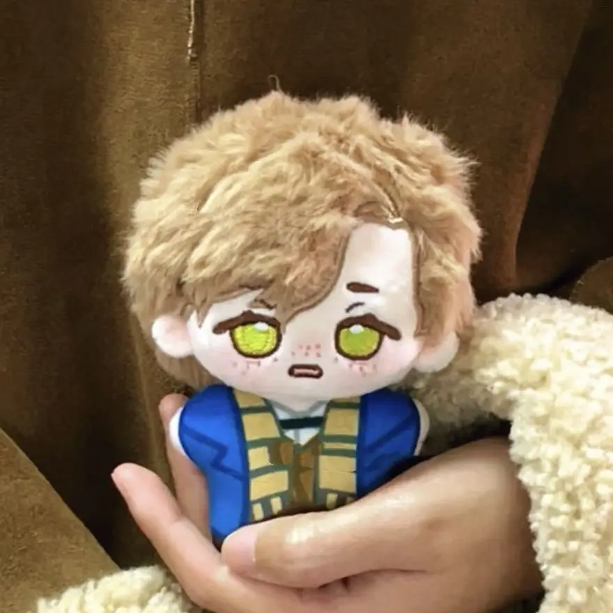 10 Cm The Day of the Jackal Cotton Doll Eddie Redmayne Stuffed Plush Doll Gift Fan Cartoon Doll Millet Gift Keychain Starfish To