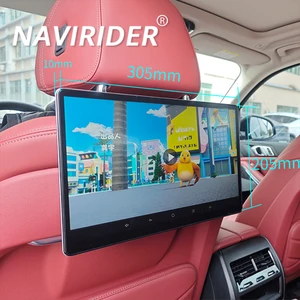 13.3inch Android Screen Car Headrest  Video Player For BMW 5 Series 7 Series i5 i7 X5 X6 X7 Rear Entertainment Screen 1920*1200
