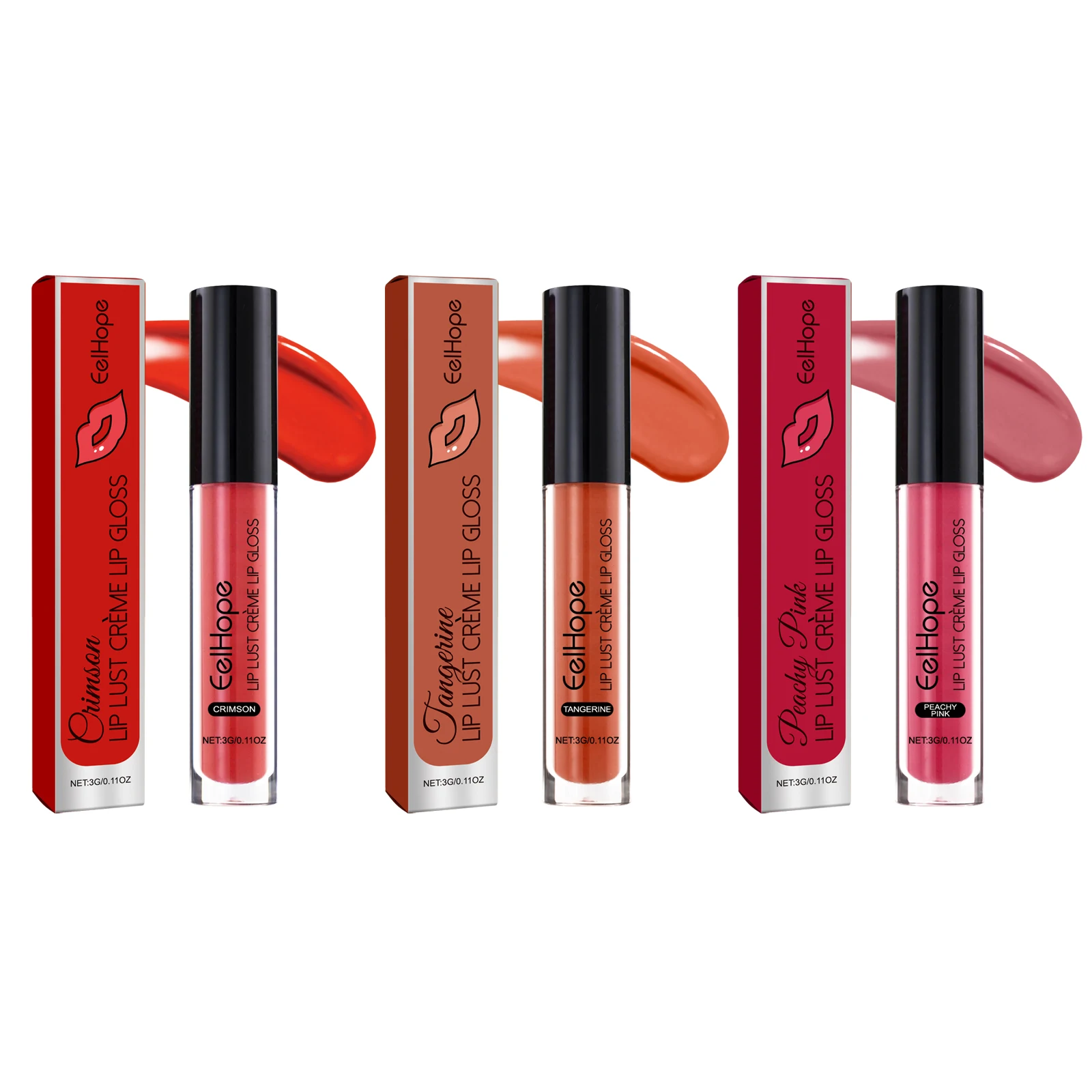 Lip Gloss Non-Sticky Long-Lasting Hydration Glowing Lip Color Waterproof Lightweight Smooth Daily Moisturizing Care Cosmetics