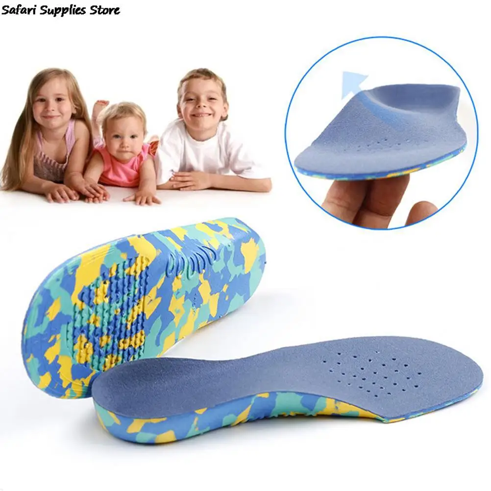 Kids Orthotics Insoles Correction Care Tool For Kid Flat Foot Arch Support Orthopedic Children Insole Soles Sport Shoes Pads