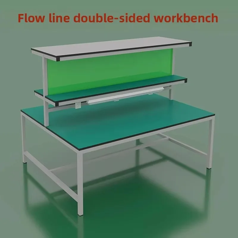 New Anti-Static Workbench for Workshop Assembly Line Factory Operation for Lab Inspections Bench Workbench Maintenance Light