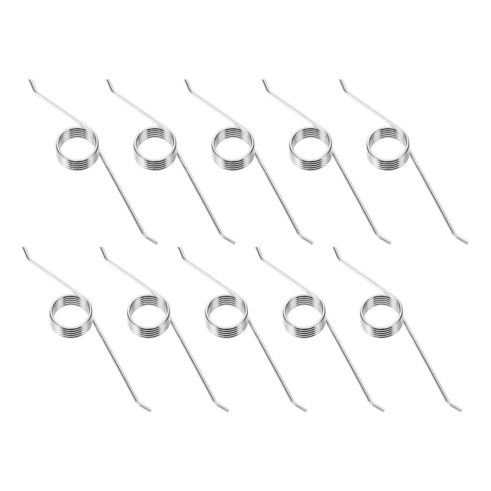 10Pcs Torsional Spring for Trash Can Opening Mechanism Household Outdoor Trash Can Pedal Lid Replacement Spring