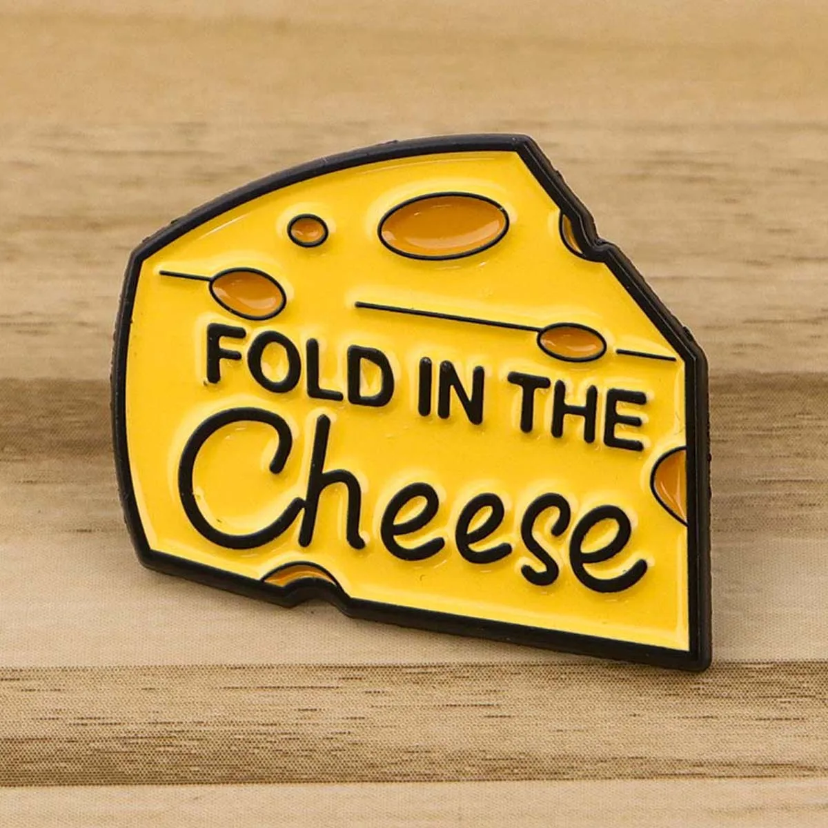 Cheese Enamel Pin TV Show Inspiration Brooches for Women Lapel Pins Badges on Backpack Clothing Accessories Funny Jewelry Gift