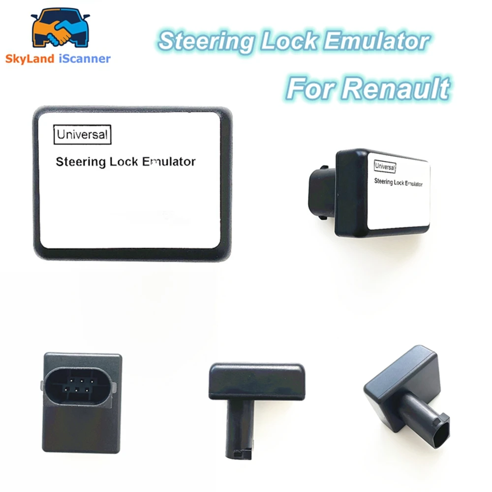 New Universal Steering Lock Emulator M-Egane For M-Egane 3-Megan 2-Clio 4 Clio 3-Captur-Scenic-Fluence For R-nault Best Quality