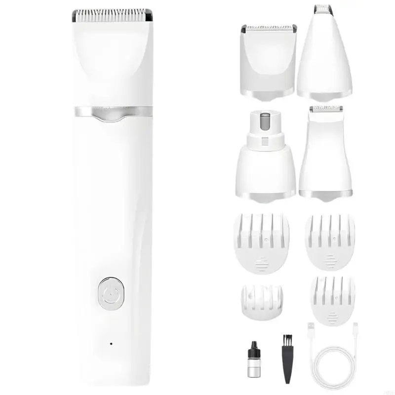 Waterproof Tip Pet Shaver With Type C Charging And Powerful Engine For Effective Work J0MC