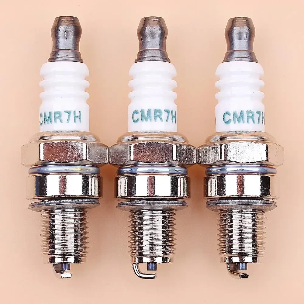 3pcs/lot Spark Plug For Stihl Honda Robin Mitsubishi Briggs Stratton Makita 4 Stroke Trimmer Brushcutter Blower Engine CMR7H