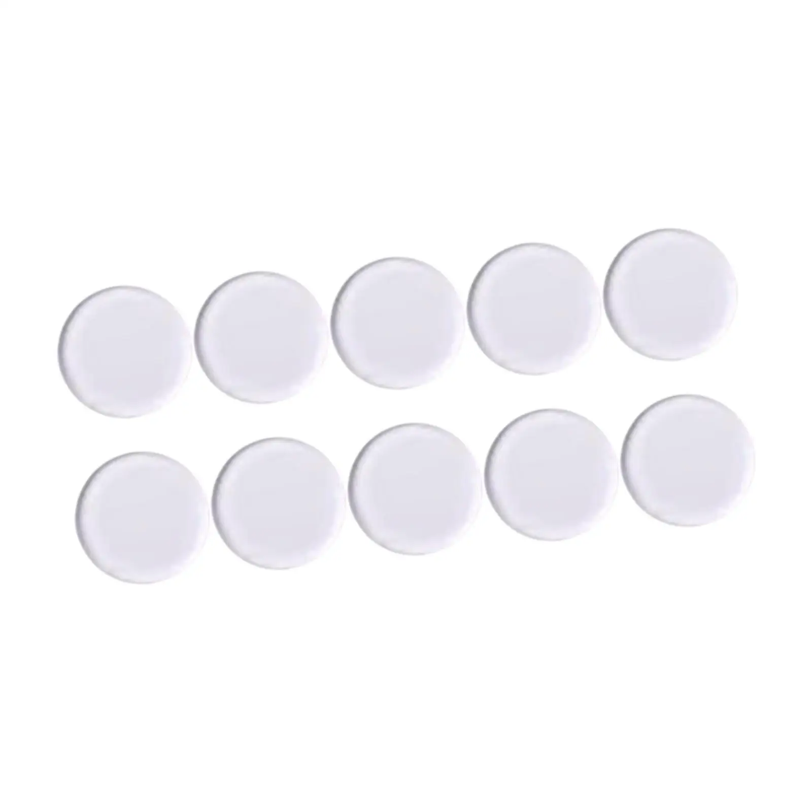 Snooker Cue Tip Pad Acrylic Ferrule Sheet Billiard Cue Stick Head Protection Billiards Supplies for Training Room