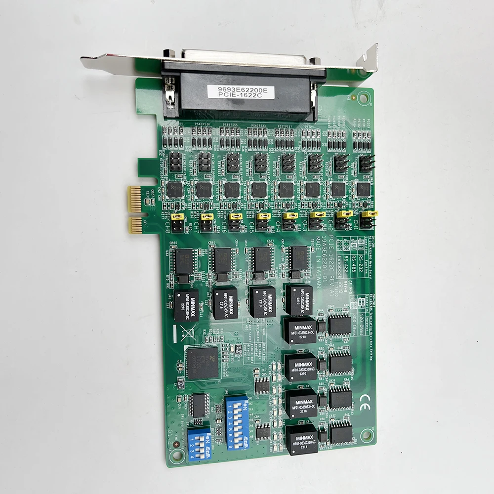 New PCIE-1622C-AE For Advantech 8-Port RS-232/422/485 Communication Card Isolation Protection Function High Quality Fast Ship