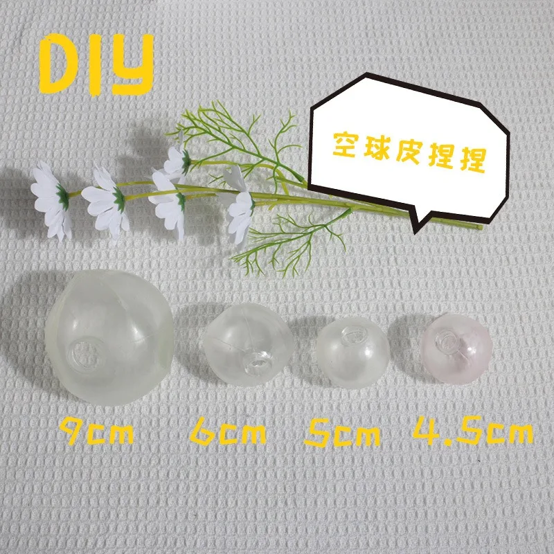 2 stücke DIY Stress Relief Bälle TPR Sensorischen Zappeln Spielzeug Kugeln Sound Spielzeug für Kinder Erwachsene Stress Relief Squeeze Bälle