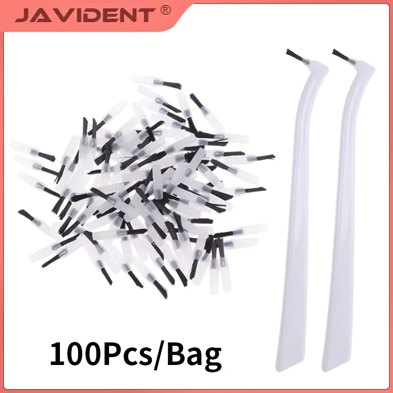 Dental Disposable Brush Tips / Handles for Dental Clinic Micro Applicator Brush Replaceable Applicators Tip Stickss