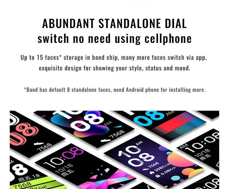 الأصلي الشرف الفرقة 5 الذكية معصمه مقياس التأكسج اللون شاشة تعمل باللمس السباحة السكتة الدماغية كشف معدل ضربات القلب النوم Nap ل شاومي mi 4