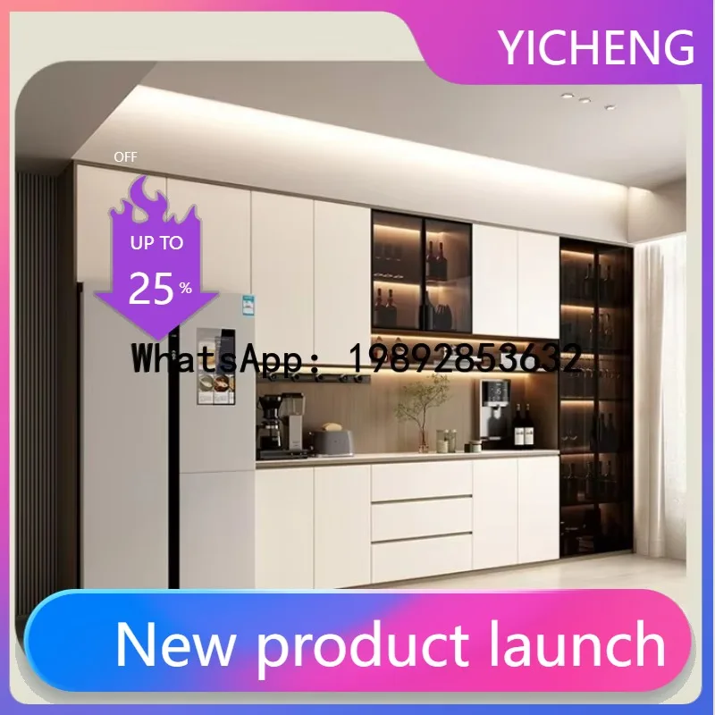 

X5 Rock Slab Tea Cabinet Modern Simple Household Bowl Cabinet Living Room Wine Cabinet