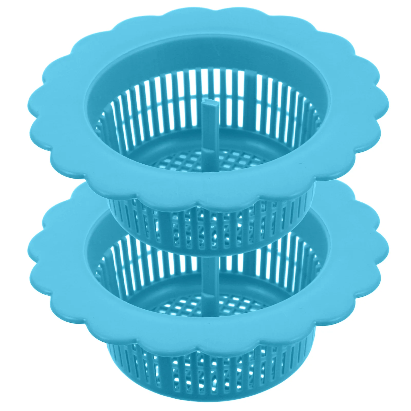 

2pcs Sink Drain Strainer Cover Hair Catcher Filter for Kitchen Bathroom RV Camping Shower Food Waste Protector High
