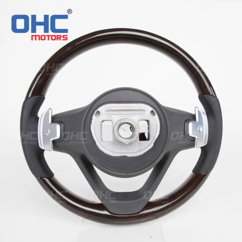 For Mercedes-Benz Maybach S-Class car leather and wood steering wheel assembly modification