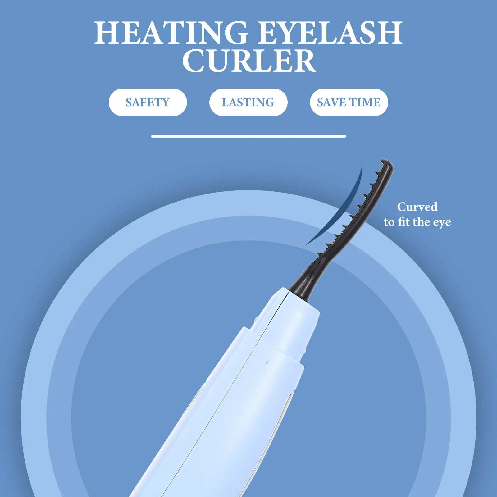 

Mascara Electric Eyelash Curler Miss Heated Styling Electronic Components Perm Curling Clip