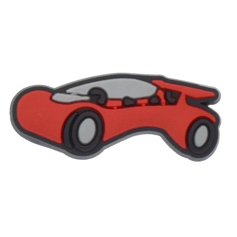 New 1Pcs  Fashion Cars Shoes Charms for Crocs DIY Badge Clogs Buckle Kids Pins Decoration Jeans Shoe Accessories X-mas Wholesale - 5