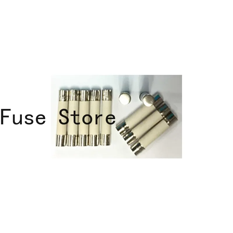 

10PCS Ceramic Explosion-proof Quick-break Type With Pin Fuse 6 * 30mm 250V F1.6A F1.5A F1.25A F4A