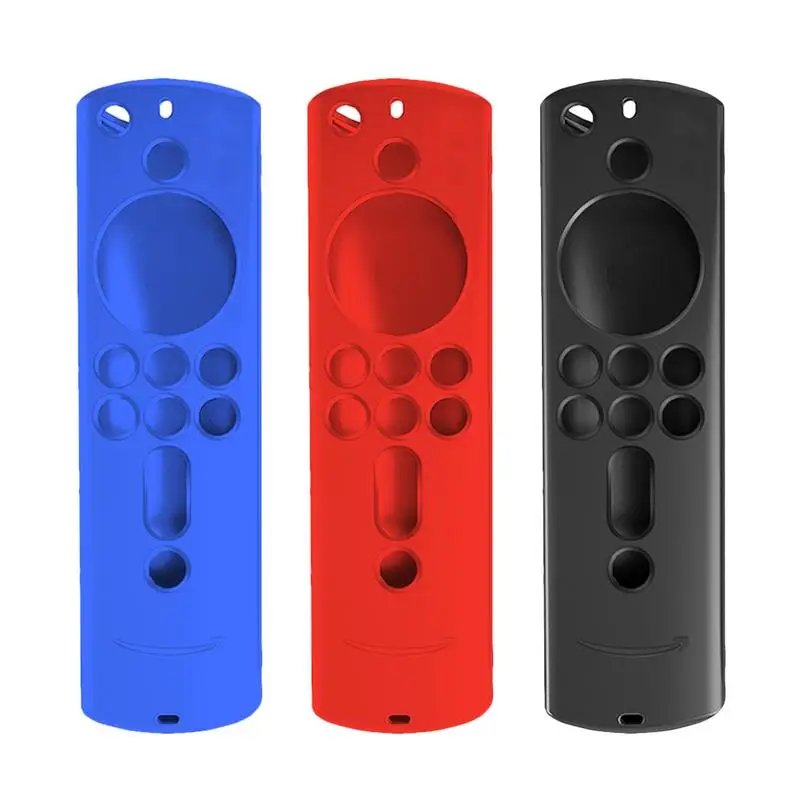 Silicone Case for Fire TV Stick 4K FireTV 3rd Generation Fires TV Cube 5.9 Inch Remote Control Anti-slip Protective Cover