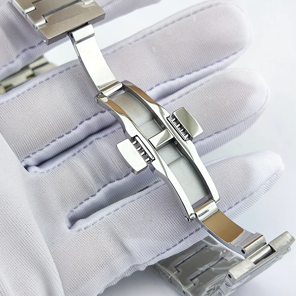 NH35 Case Sapphire Glass Stainless Steel Case Fits 28.5mm Dial Case NH35 Watch Case Set