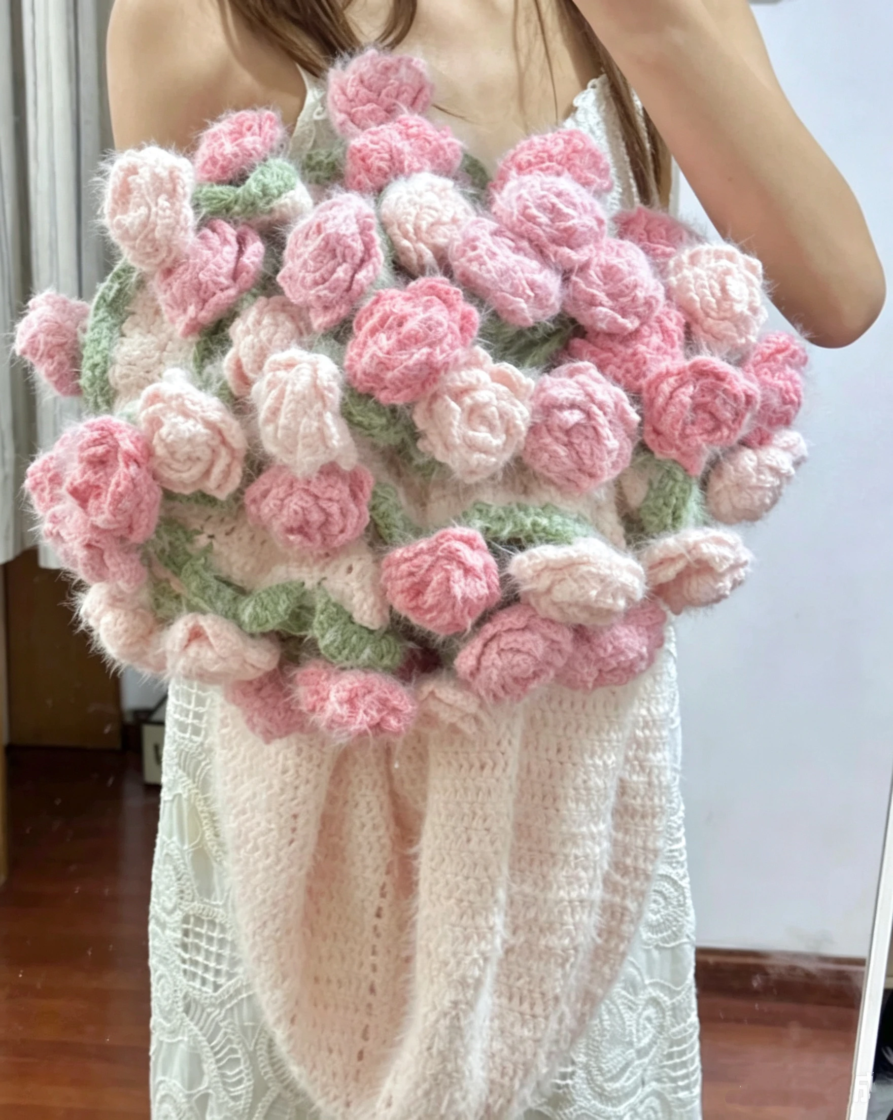 kit-de-materiel-pour-couverture-bouquet-de-roses-au-crochet-en-fil-pret-a-l'emploi-couverture-de-sieste-d'Ete-cadeau-pour-amie-ou-petite-amie-fournitures-de-tricot-diy