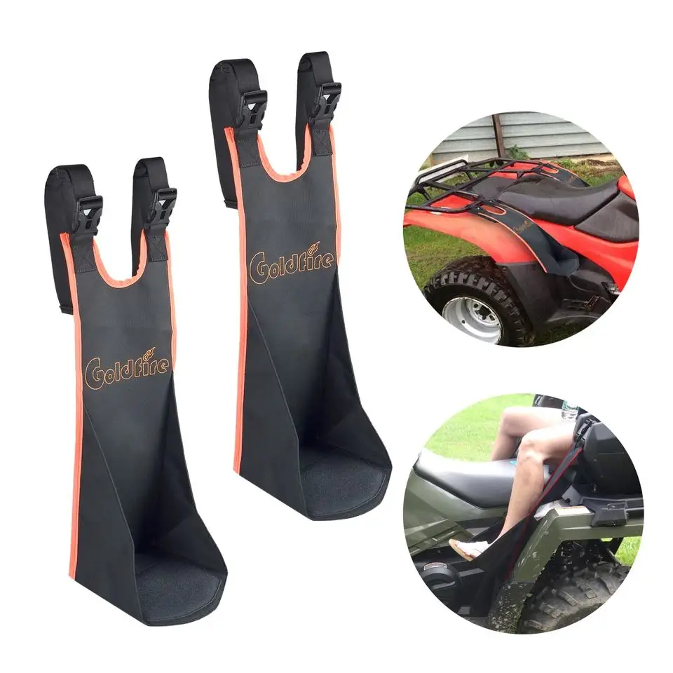 ATV Accessories Foot Rests Adjustable Foldable Passenger Footrest For Can-am Outlander Polaris Honda Suzuki Kawasaki Yamaha