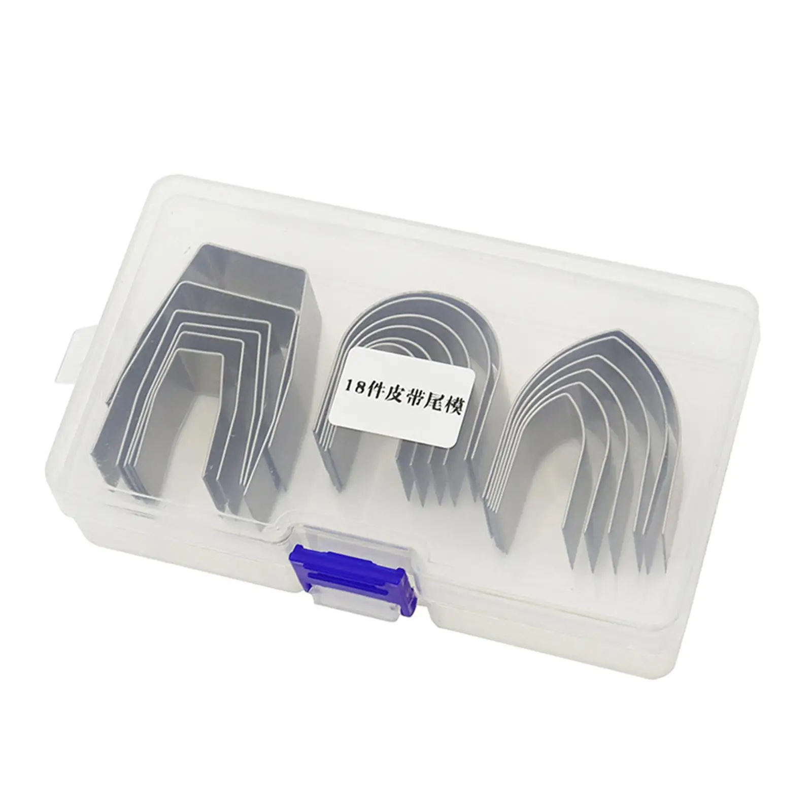 Skórzany wykrawarka skórzany portfel z paskiem w kształcie litery V z wycięciami do wyrobu przystawek skórzanych