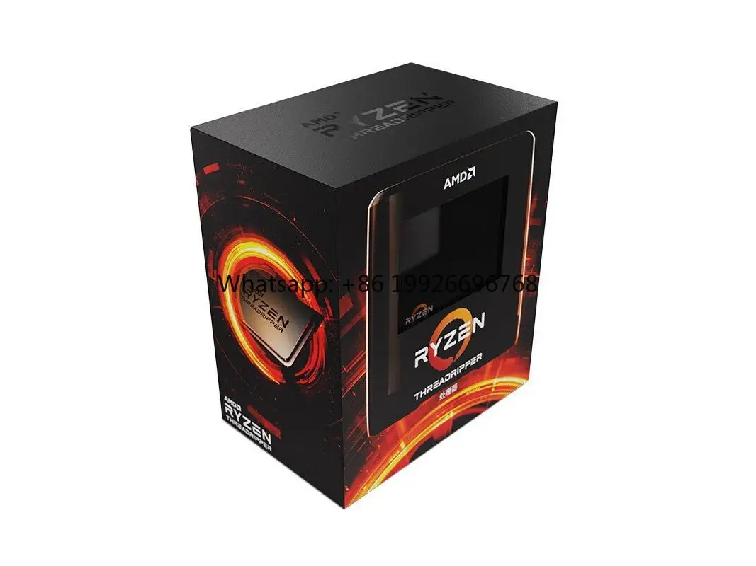

New Original for A-M-D Ry-zen ThreadRipper 3990X 128 Threads Desktop Processor Cpu Computer Processor manufacturer