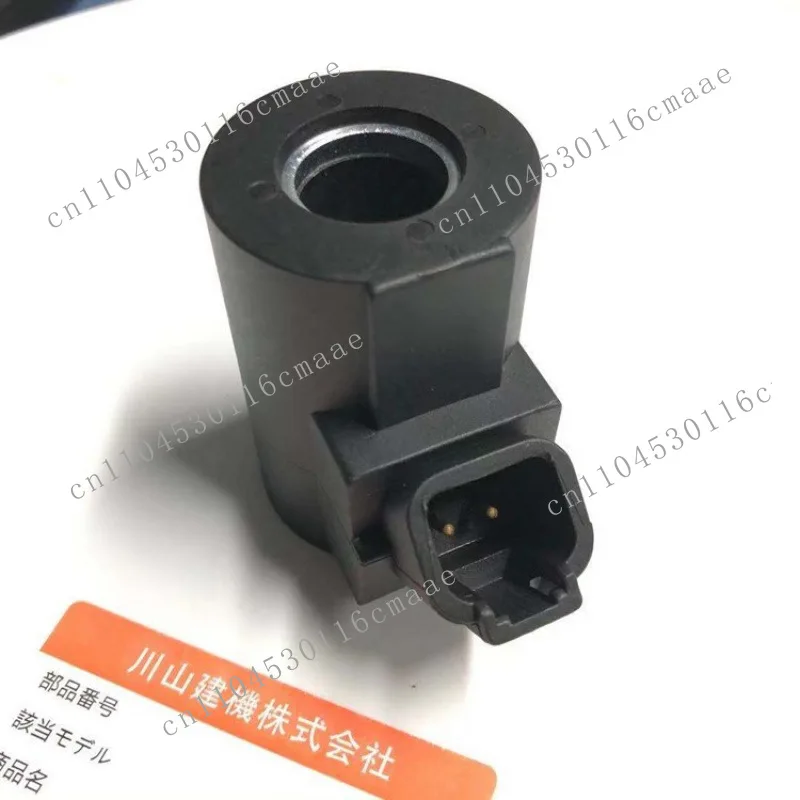 Construction Machinery Excavator Parts EC360B EC380D Angle Pilot Solenoid Valve Coil 17W Quality Assurance