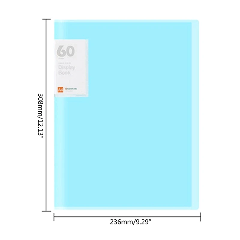 2023 Nieuwe Office Data Opslag Boek Opbergmap met 20/40/60/100 Zakken Hoes Houd uw Art Supplies Organiseren en Netjes