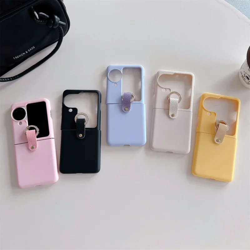 Совместим с раскладным чехлом для телефона XIAOMI Find N3 N2 Skin Feel Ring X Flip Совместим с раскладным чехлом для телефона XIAOMI Find N3 N2 Skin Feel Ring X Flip