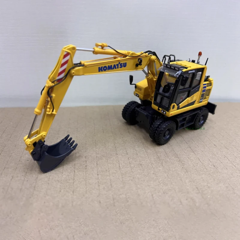 Diecast Alloy 1:50 Scale PW148-11 Wheeled Multifunctional Excavator Loader Model Adult Toys Classic Souvenir Gift Static Display